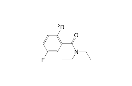 N,N-diethyl-6-deuterio-3-fluorobenzamide