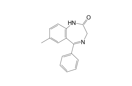 7-methyl-5-phenyl-1,3-dihydro-2H-1,4-benzodiazepin-2-one