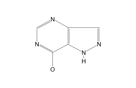 1H-PYRAZOLO/4,3-D/PYRIMIDIN-7-OL