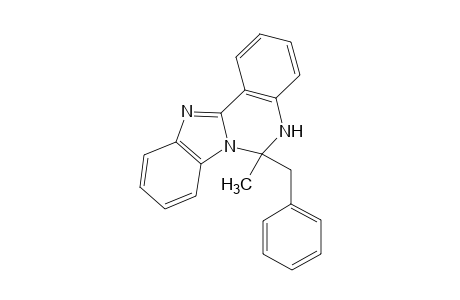 6-benzyl-5,6-dihydro-6-methylbenzimidazo[1,2-c]quinazoline