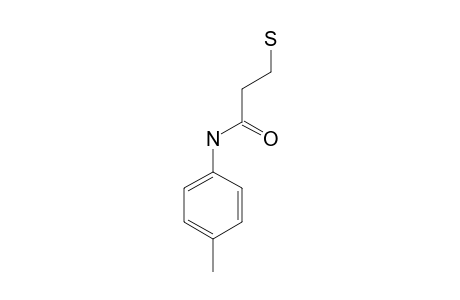 3-mercapto-p-propionotoluidide