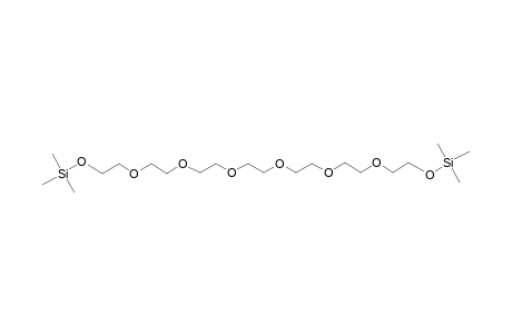 Heptaethylene glycol, 2tms derivative