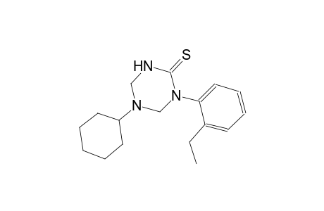 5-cyclohexyl-1-(2-ethylphenyl)tetrahydro-1,3,5-triazine-2(1H)-thione