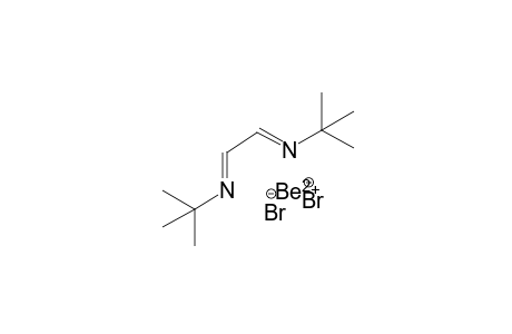 Beryllium(II) (E)-N,N'-ditert-butylethane-1,2-diimine dibromide