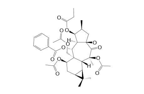 Premyrsinol-3-propanoate-5-benzoate - 7,13,17-Triacetate