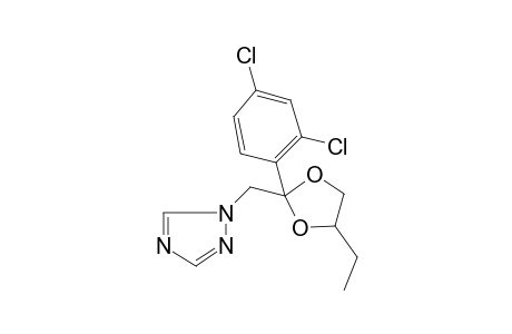 1-([2-(2,4-Dichlorophenyl)-4-ethyl-1,3-dioxolan-2-yl]methyl)-1H-1,2,4-triazole