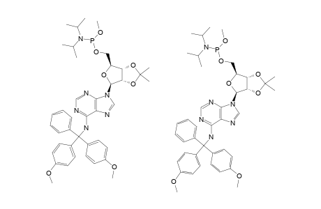 6-N-(4,4'-DIMETHOXYTRITYL)-2',3'-O-ISOPROPYLIDENEADENOSINE-5'-(METHYL-N,N-DIISOPROPYLPHOSPHORAMIDITE)