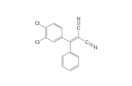 (3,4-dichloro-alpha-phenylbenzylidene)malononitrile