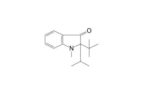 Indolin-3-one, 2-isopropyl-1-methyl-2-t-butyl-