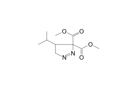 Dimethyl 4-isopropyl-4,5-dihydro-3H-pyrazole-3,3-dicarboxylate