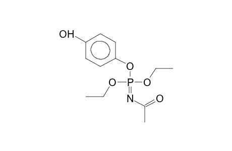 O,O-DIETHYL-O-(PARA-HYDROXYPHENYL)-N-ACETIMIDOPHOSPHATE