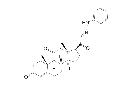 3,11,20-Trioxopregn-4-en-21-al, 21-(phenylhydrazone)