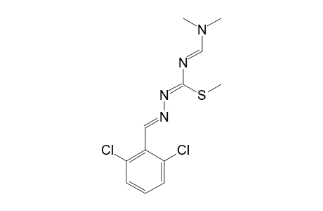 1-(2,6-dichlorobenzylidene)-4-[(dimethylamino)methylene]-3-methyl-3-thioisosemicrabazide