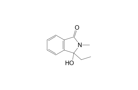 3-Ethyl-2-methyl-3-oxidanyl-isoindol-1-one