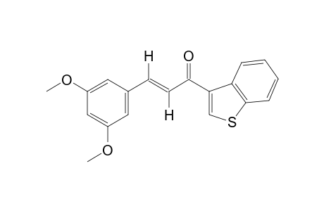 trans-1-(benzo[b]thien-3-yl)-3-(3,5-dimethoxyphenyl)-2-propen-1-one