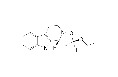 anti-2-Ethoxy-1,2,4,5-tetrahydrooxazolo[3,2-a].beta.-carboline