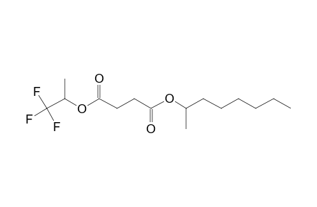 Succinic acid, 2-octyl 1,1,1-trifluoro-2-propyl ester