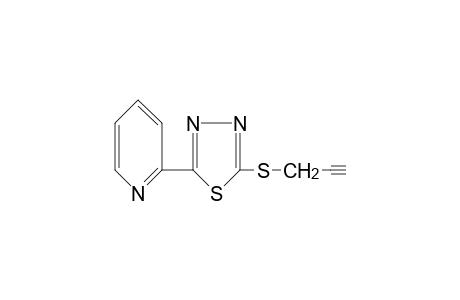 2-[(2-propynyl)thio]-5-(2-pyridyl)-1,3,4-thiadiazole