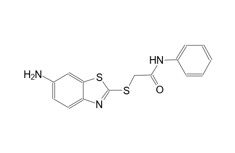 N-phenyl-6-aminobenzothiazol-2-ylthioacetamide
