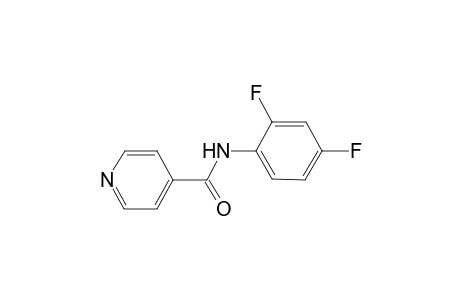 N-(2,4-difluorophenyl)isonicotinamide