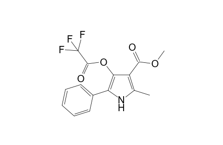 4-Methoxycarbonyl-5-methyl-2-phenyl-3-trifuoroacetoxypyrrole