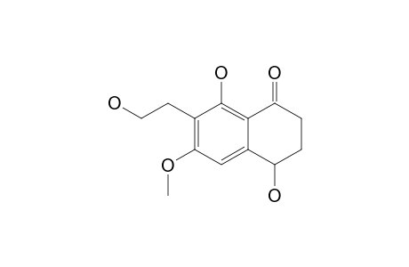 4,8-DIHYDROXY-7-(2-HYDROXY-ETHYL)-6-METHOXY-3,4-DIHYDRO-2H-NAPHTHALEN-1-ONE