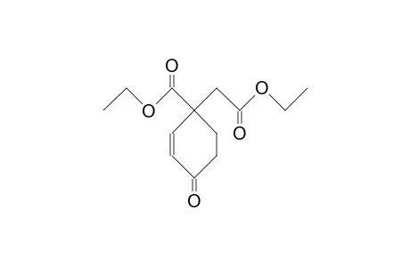 1-ETHOXYCARBONYL-4-OXO-2-CYCLOHEXEN-1-ESSIGSAEUREETHYLESTER