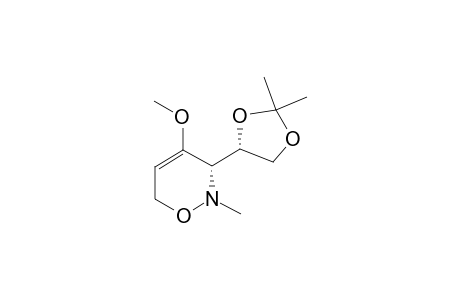 (3S,4'S)-3-(2',2'-DIMETHYL-1',3'-DIOXOLAN-4'-YL)-4-METHOXY-2-METHYL-3,6-DIHYDRO-2H-1,2-OXAZINE