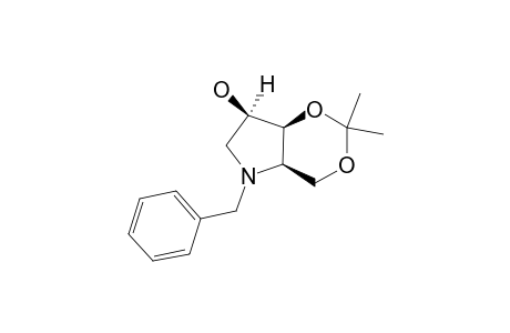 (1R,4S,5R)-2-Benzyl-4-hydroxy-7,7-dimethyl-6,8-dioxa-2-azabicyclo[3.4.0]nonane