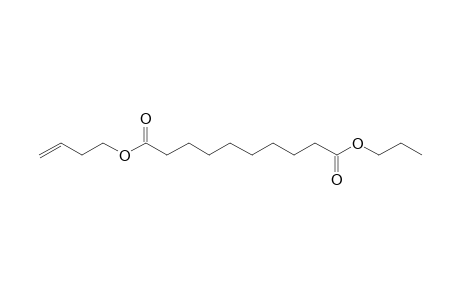 Sebacic acid, but-3-enyl propyl ester