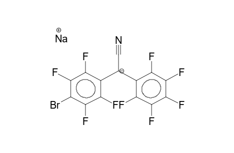 PENTAFLUOROPHENYL(4-BROMOTETRAFLUOROPHENYL)ACETONITRILE, SODIUM SALT