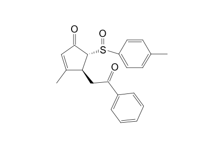 (4R / S)-3-Methyl-4-(benzoylmethyl)-5-[(S-methyl-S-tolyl)sulfinyl]-2-cyclopenten-1-one