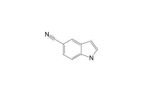 Indole-5-carbonitrile