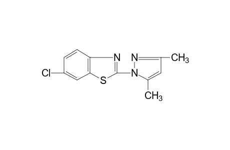 6-chloro-2-(3,5-dimethylpyrazol-1-yl)benzothiazole