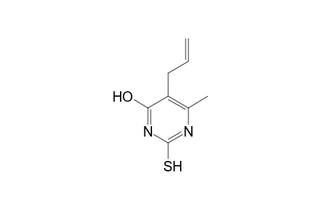 5-Allyl-4-hydroxy-2-mercapto-6-methylpyrimidine