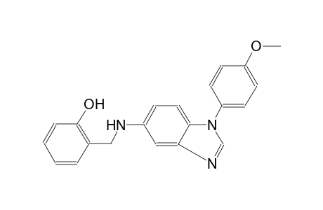 2-({[1-(4-methoxyphenyl)-1H-benzimidazol-5-yl]amino}methyl)phenol