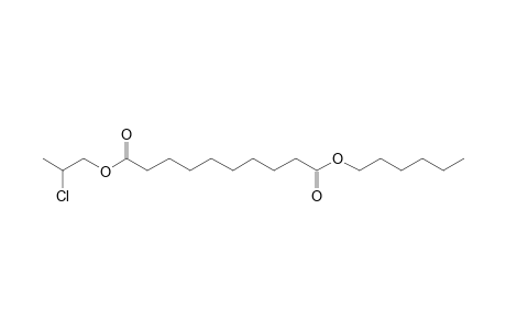 Sebacic acid, 2-chloropropyl hexyl ester