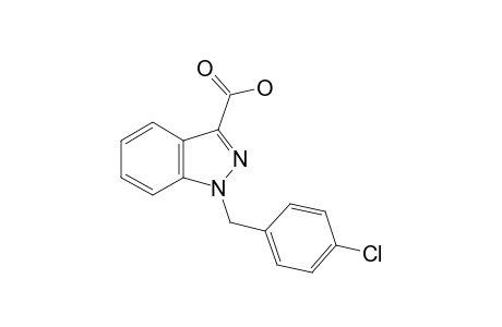 1-(p-chlorobenzyl)-1H-indazole-3-carboxylic acid