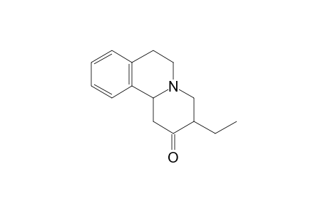 3-Ethyl-1,2,3,4,6,7-hexahydro-2-oxo-11B.H-benzo[A]quinolizine