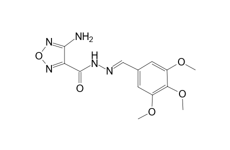 4-Amino-N'-[(E)-(3,4,5-trimethoxyphenyl)methylidene]-1,2,5-oxadiazole-3-carbohydrazide