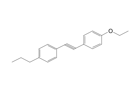1-Ethoxy-4-[2-(4-propylphenyl)ethynyl]benzene