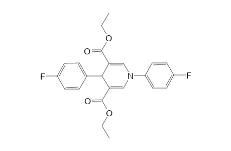 1,4-bis(4-fluorophenyl)-4H-pyridine-3,5-dicarboxylic acid diethyl ester