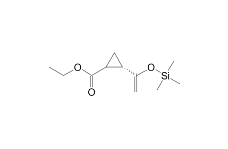 (S)-[2-(1-Trimethylsilyloxyvinyl)cyclopropane]carboxylic acid ethyl ester