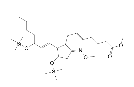 Methyl (5Z,13E)-9-(methoxyimino)-11,15-bis[(trimethylsilyl)oxy]prosta-5,13-dien-1-oate