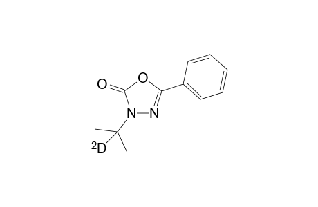 4,5-Dihydro-2-phenyl-4-(2''-deutero-2''-propyl)-1,3,4-oxadiazole-5-one