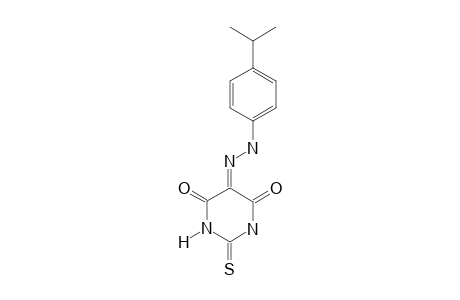 2-thioalloxan, 5-[(p-cumenyl)hydrazone]