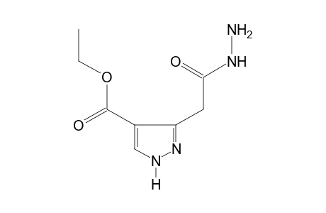 4-carboxypyrazole-3-acetic acid, 4-ethyl ester, hydrazide