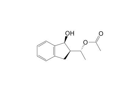 (1S,2S,1'R)-2-(1'-Acetoxyethyl)-indan-1-ol