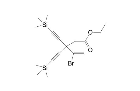 Ethyl 3-(1-Bromoethynyl)-5-(trimethylsilyl)-3-[(trimethylsilyl)ethynyl]pent-2-en-4-ynoate