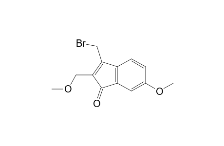 3-(bromomethyl)-6-methoxy-2-(methoxymethyl)-1-indenone